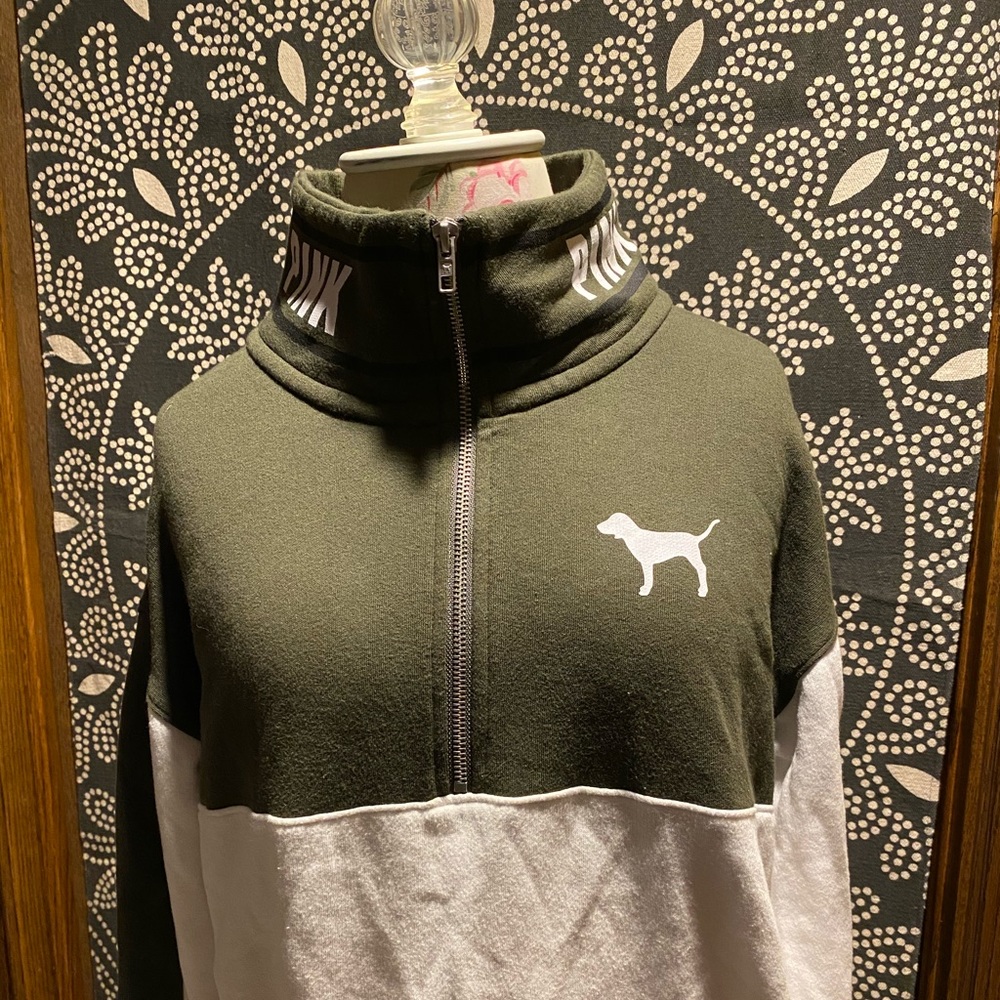 VS Pink Half Zip